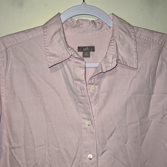 Women’s J. Jill light pink button down long sleeve shirt size XS - Picture 2 of 4